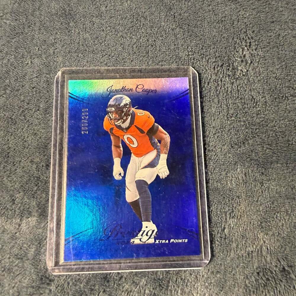 2024 Panini Prestige Jonathon Cooper Xtra Points Blue #92 Denver Broncos /199